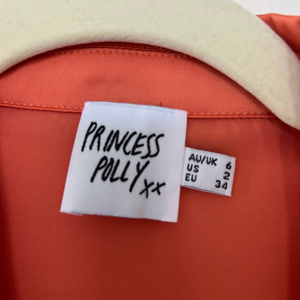 Princess Polly Ryle Top in Orange - Picture 7 of 8